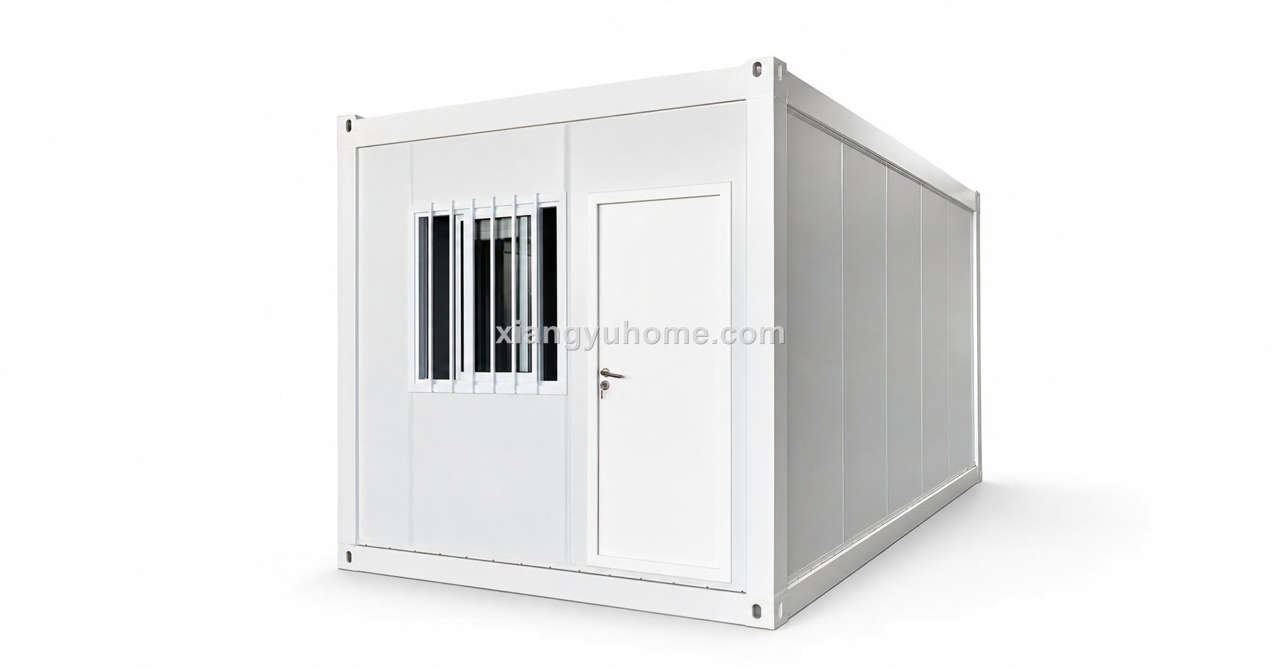 Flat-pack container house camp