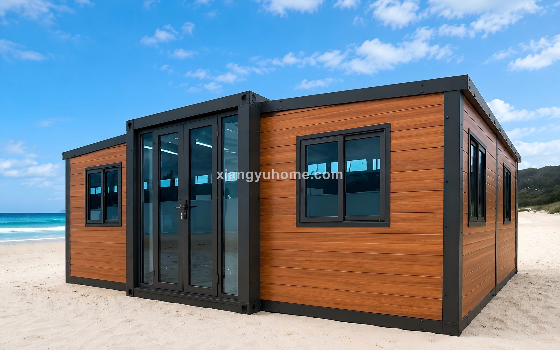 Standard 20FT double-wing expandable container house