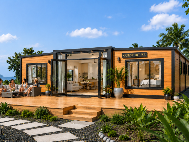 Expandable Container House